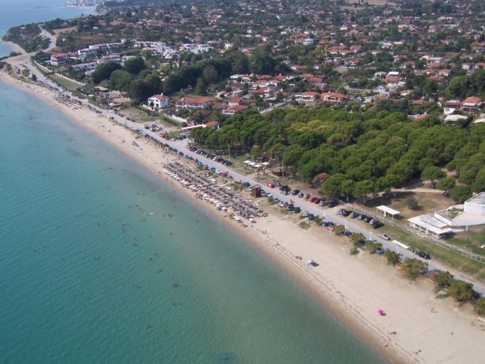 Παραλία Μυκωνιάτικα Νέα Καλλικράτεια Χαλκιδικής